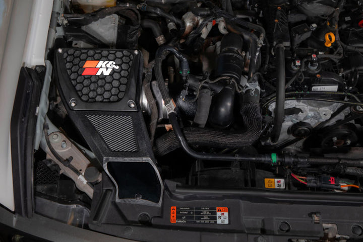 K&N 21-23 Ford Bronco 2.3L L4 Performance Air Intake System - Bull Strap