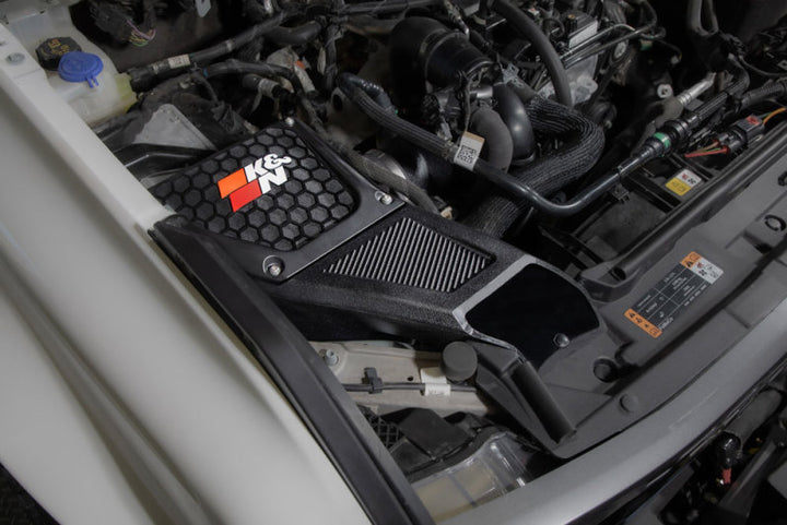 K&N 21-23 Ford Bronco 2.3L L4 Performance Air Intake System - Bull Strap