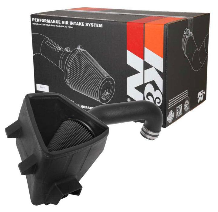K&N 21-23 Ram 1500 5.7L V8 Performance Air Intake System - Bull Strap