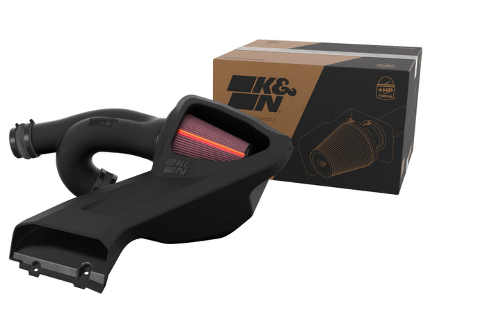 K&N 21-24 Ford F150 (3.5L V6) NextGen Cold Air Intake - Bull Strap