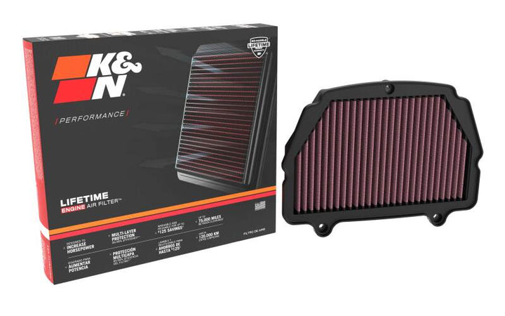 K&N 21-24 Suzuki GSX1300R /Hayabusa Replacement Air Filter - Bull Strap
