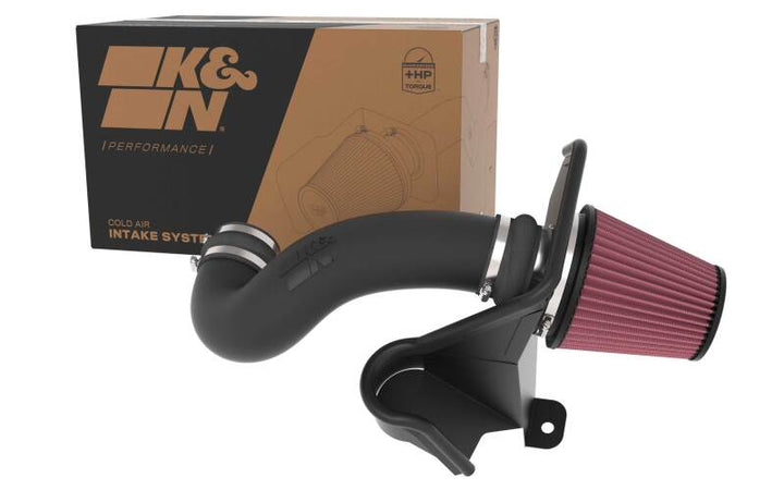 K&N 22-23  Jeep Grand Cherokee 5.7L V8 Performance Air Intake System - Bull Strap