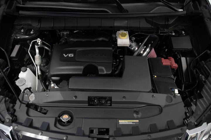 K&N 22-23 Nissan Pathfinder Performance Air Intake System - Bull Strap