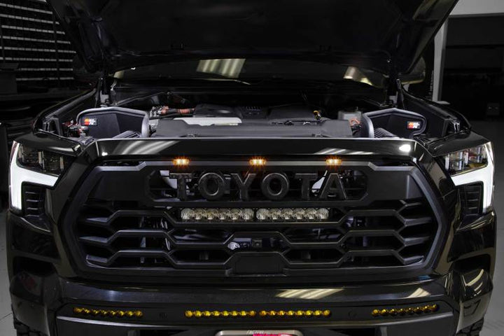 K&N 22-23 Toyota Tundra V6- 3.5L Blackhawk Performance Intake Kit - Bull Strap