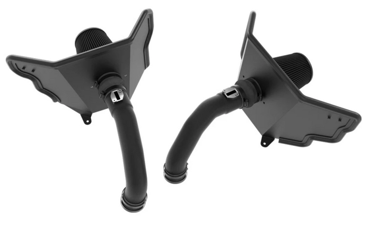 K&N 22-23 Toyota Tundra V6- 3.5L Blackhawk Performance Intake Kit - Bull Strap