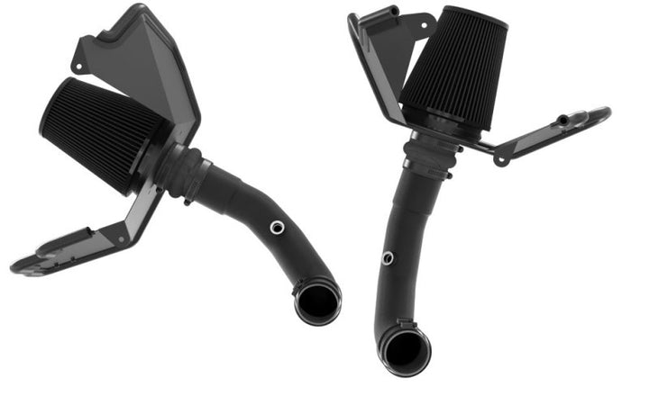 K&N 22-23 Toyota Tundra V6- 3.5L Blackhawk Performance Intake Kit - Bull Strap