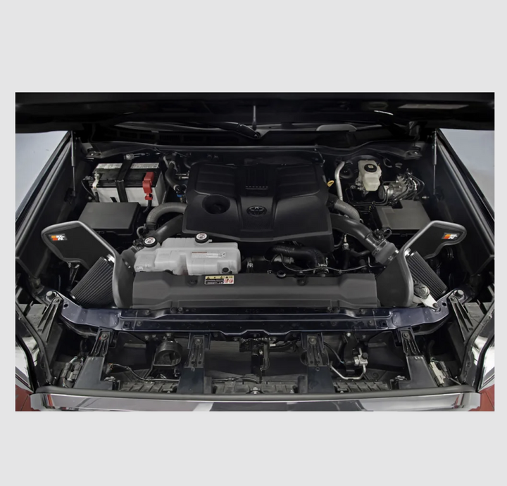 K&N 22-23 Toyota Tundra V6- 3.5L Blackhawk Performance Intake Kit - Bull Strap