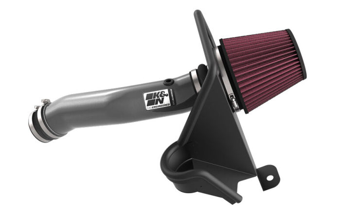 K&N 22-24 Jeep Grand Cherokee L/WL 3.6L V6 Performance Air Intake System - Bull Strap