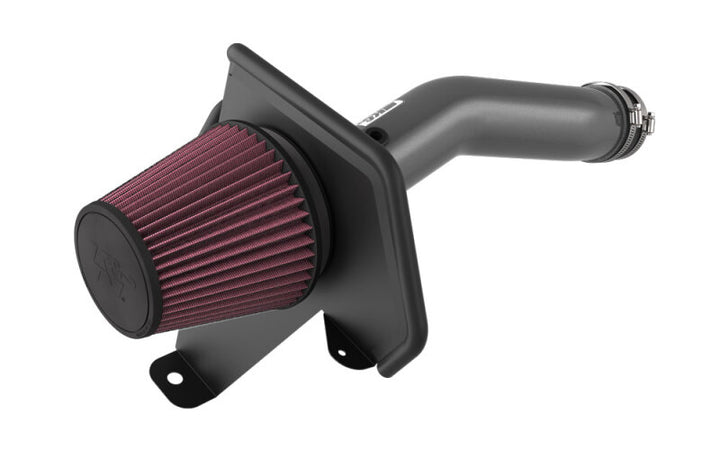 K&N 22-24 Jeep Grand Cherokee L/WL 3.6L V6 Performance Air Intake System - Bull Strap