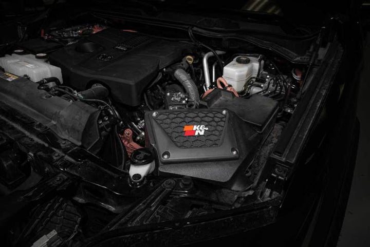 K&N 22-24 Toyota Tunda 3.5L V6 AirCharger Intake - Bull Strap