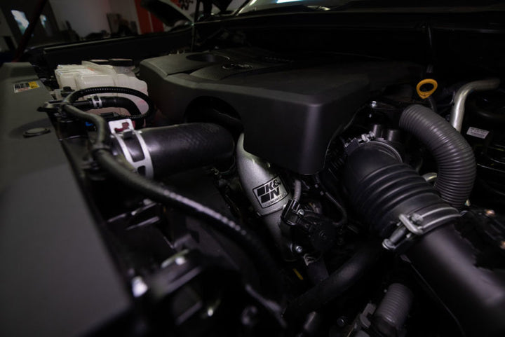 K&N 22-24 Toyota Tundra 3.4L V6 Turbo Charge Pipe Kit - Bull Strap