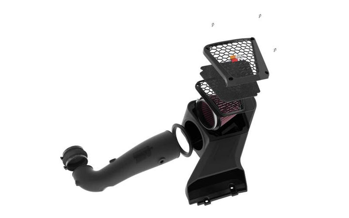 K&N 23-24 Ford F150 Raptor R 5.2L V8 Performance Air Intake System - Bull Strap