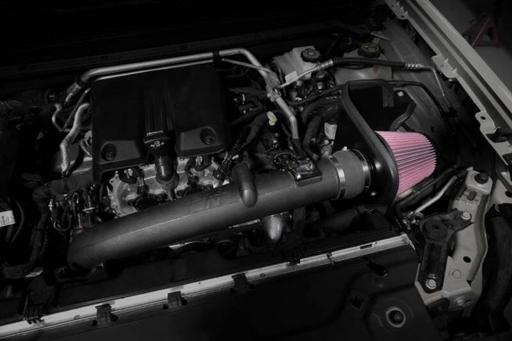 K&N 23-24 GMC Canyon / Chevrolet Colorado 2.7L L4 F/I AirCharger Performance Intake System - Bull Strap