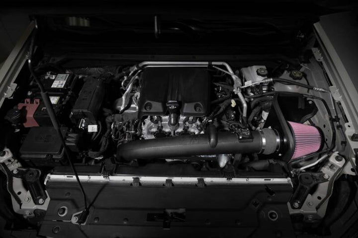 K&N 23-24 GMC Canyon / Chevrolet Colorado 2.7L L4 F/I AirCharger Performance Intake System - Bull Strap