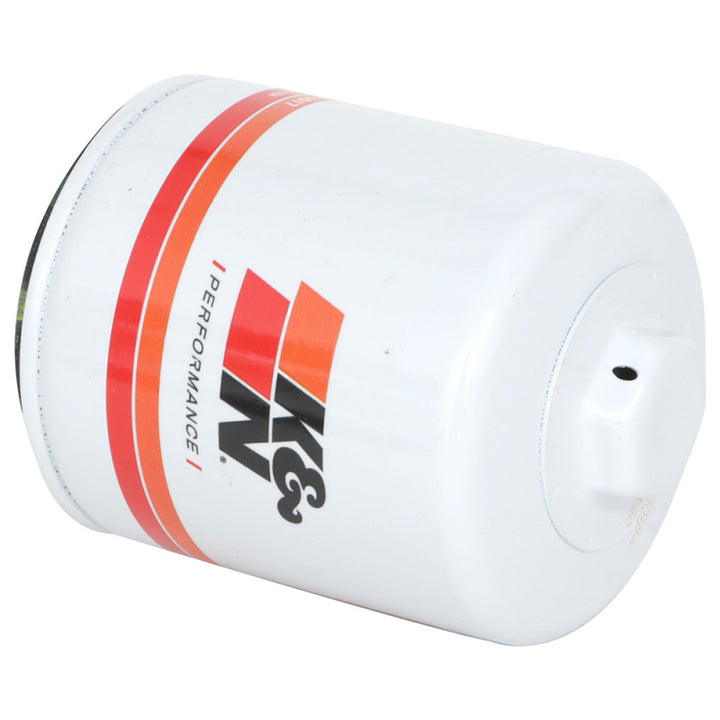 K&N 3.74inch / 2.98 OD Performance Gold Oil Filter - Bull Strap