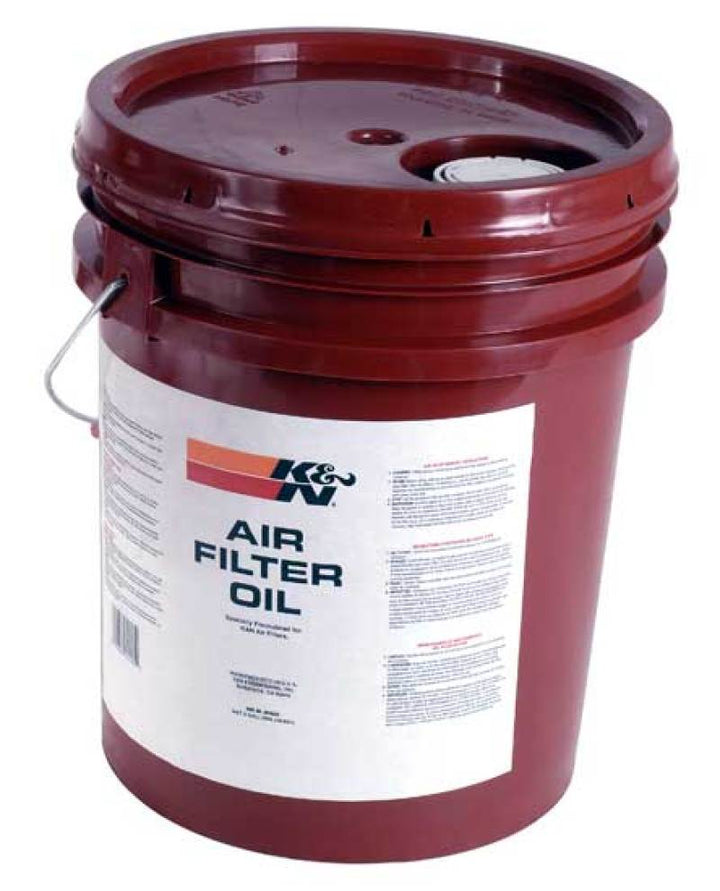K&N 5 Gallon Air Filter Oil - Bull Strap