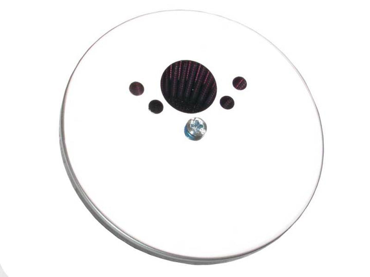 K&N 59-74 Rover Custom Round Race Filter Length 6.56in Width 6.31in Height 2.25in - Bull Strap