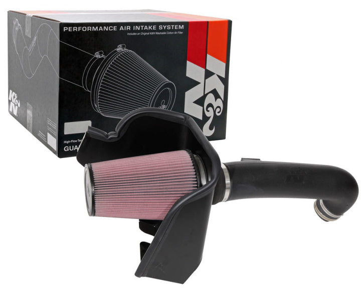K&N 63 Series AirCharger Performance Intake 2020 Ford F250 Super Duty 7.3L V8 - Bull Strap
