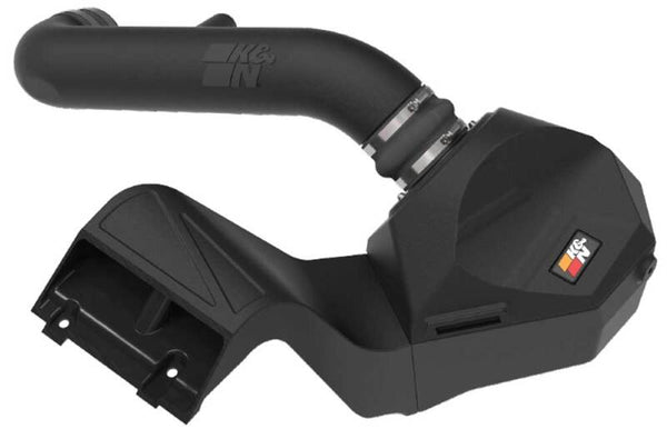 K&N 63 Series AirCharger Performance Intake 2021+ Ford F150 5.0L V8 F/I - Bull Strap