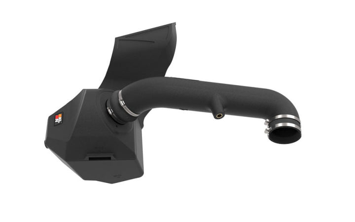 K&N 63 Series AirCharger Performance Intake 2021+ Ford F150 5.0L V8 F/I - Bull Strap