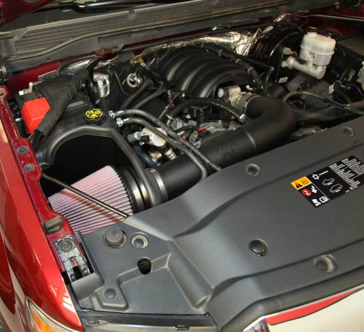 K&N 63 Series AirCharger Performance Intake Kit Chevy/GMC 14 Silverado/Sierra 4.3L V6 - Bull Strap