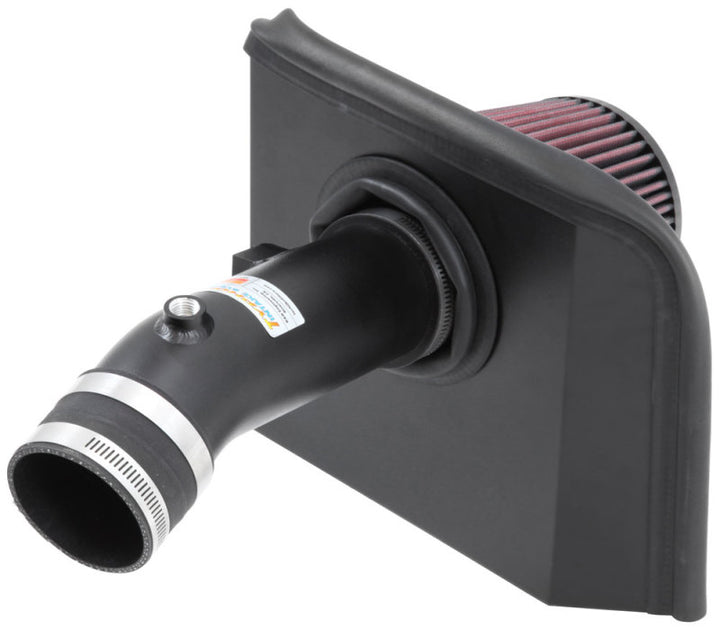 K&N 69 Series Typhoon Performance Intake Kit 13-14 Mazda 3 2.0L L4 - Bull Strap