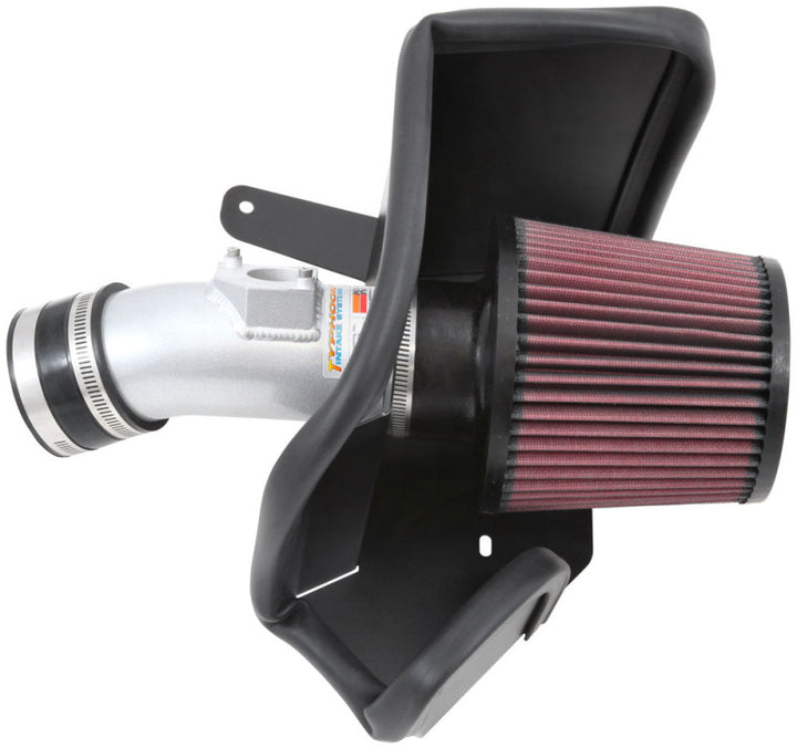 K&N 69 Series Typhoon Performance Intake Kit 2011-13 Mazda 3 L4-2.0L - Bull Strap