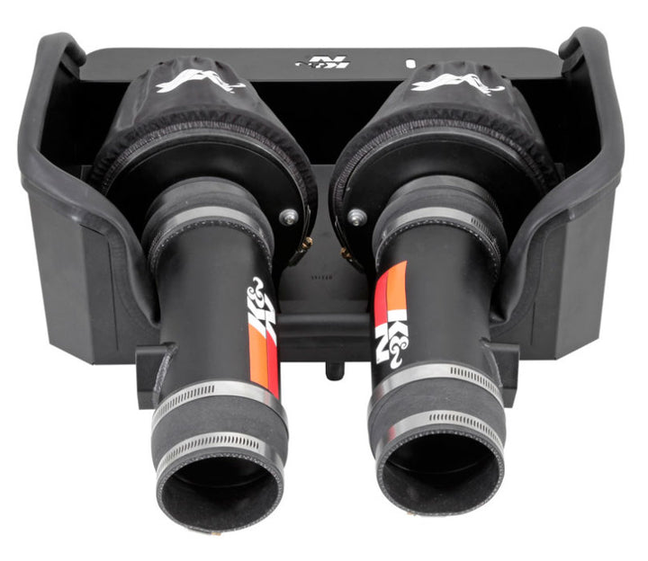 K&N 69 Series Typhoon Performance Intake Kit for 2013 Dodge Viper/SRT Viper 8.4L V10 - Bull Strap