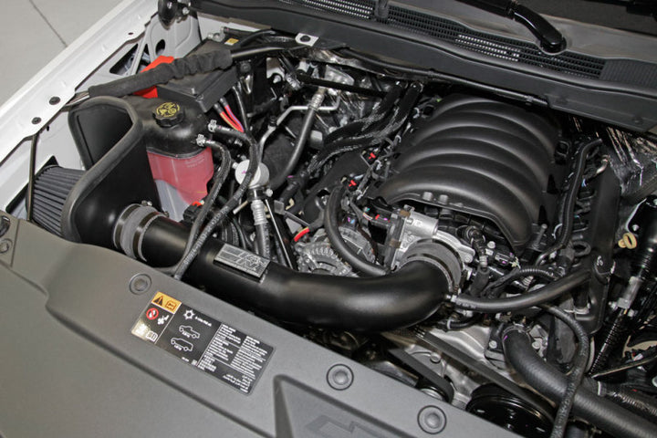 K&N 71 Series Performance Intake Kit - Chevrolet/GMC 14-15 Silverado/Sierra / 2015 Suburban/Yukon - Bull Strap