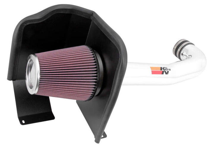 K&N 77 Series Performance Intake Kit - Chevy/GMC 14-15 Silverado/Seirra /2015 Suburban/Tahoe/Yukon - Bull Strap