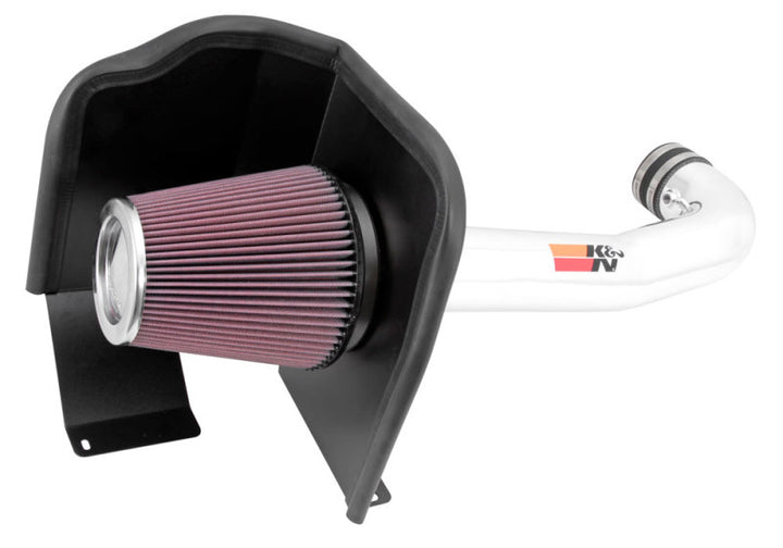 K&N 77 Series Performance Intake Kit - Chevy/GMC 14-15 Silverado/Seirra /2015 Suburban/Tahoe/Yukon - Bull Strap