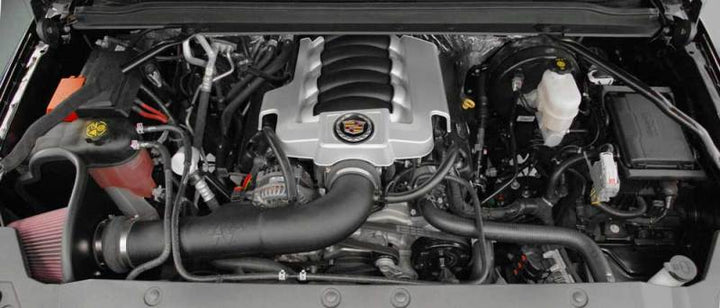 K&N 77 Series Performance Intake Kit - Chevy/GMC 14-15 Silverado/Seirra /2015 Suburban/Tahoe/Yukon - Bull Strap