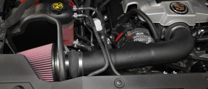K&N 77 Series Performance Intake Kit - Chevy/GMC 14-15 Silverado/Seirra /2015 Suburban/Tahoe/Yukon - Bull Strap