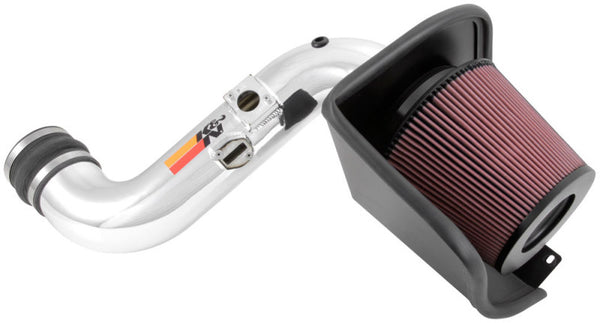 K&N 77 Series Performance Intake Kit for 11-14 Chevrolet Silverado/GMC Sierra 2500/3500 V8 6.6L - Bull Strap