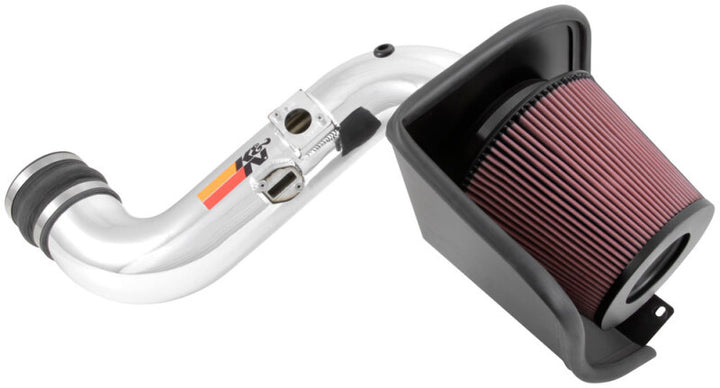K&N 77 Series Performance Intake Kit for 11-14 Chevrolet Silverado/GMC Sierra 2500/3500 V8 6.6L - Bull Strap