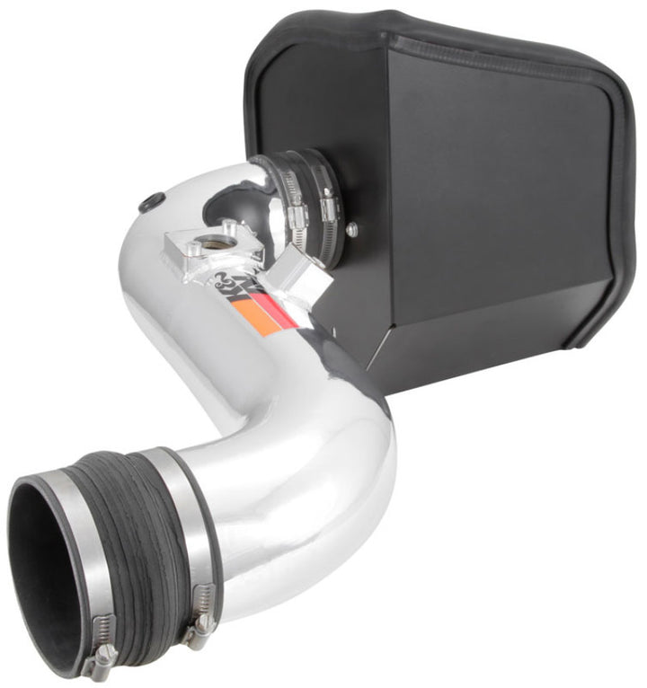K&N 77 Series Performance Intake Kit for 11-14 Chevrolet Silverado/GMC Sierra 2500/3500 V8 6.6L - Bull Strap