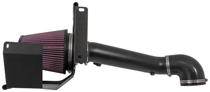 K&N 77 Series Performance Intake Kit for 2015 Chevrolet Silverado/GMC Sierra 2500/3500 6.0L V8 - Bull Strap