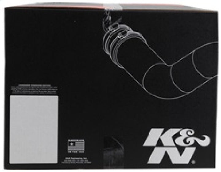 K&N 77 Series Performance Intake Kit for 2015 Chevrolet Silverado/GMC Sierra 2500 / 3500 6.6L V8 - Bull Strap