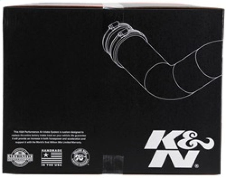 K&N 77 Series Performance Intake Kit for 2015 Chevrolet Silverado/GMC Sierra 2500 / 3500 6.6L V8 - Bull Strap
