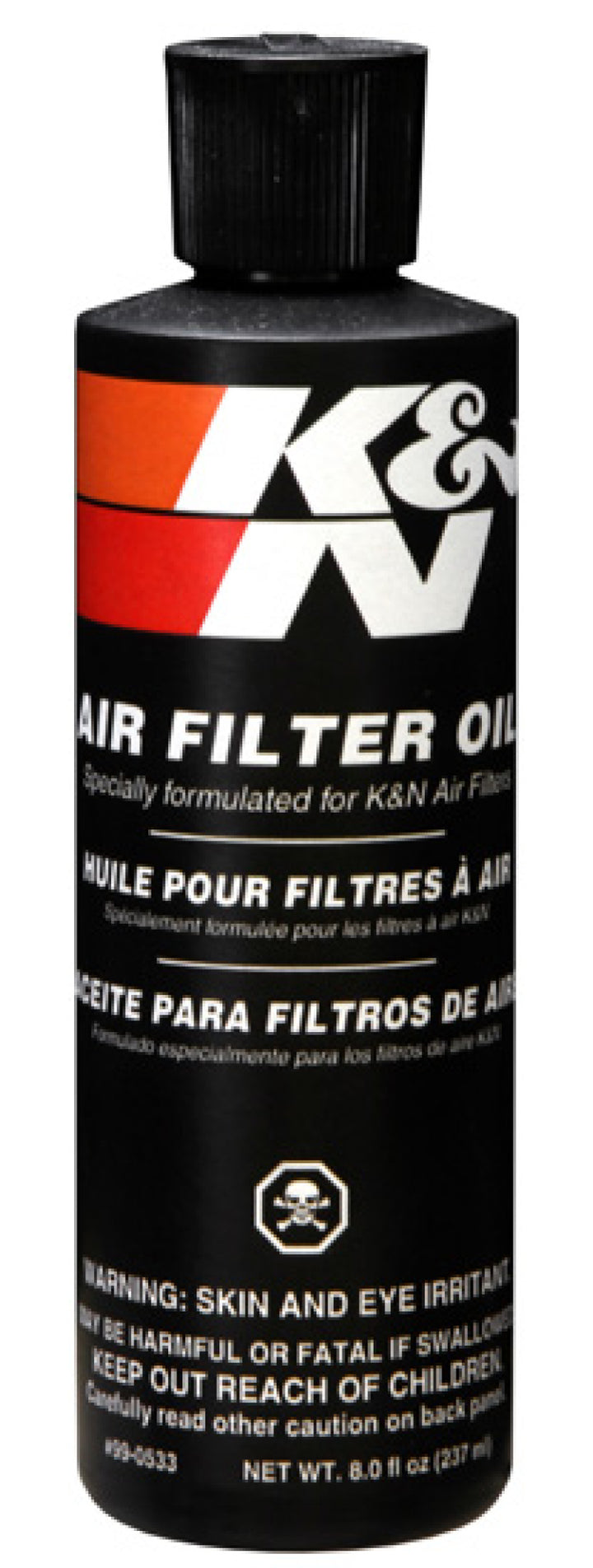 K&N 8 oz. Squeeze Air Filter Oil - Bull Strap