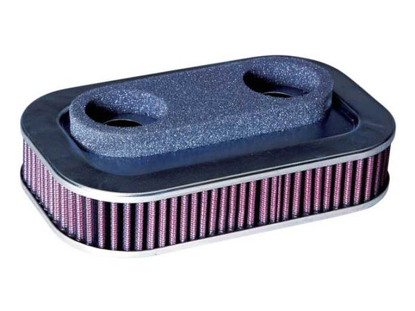 K&N 88-03 Harley Davidson Sportster Replacement Air Filter - Bull Strap