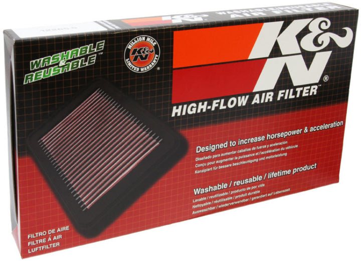 K&N 91-00 Rover Mini L4-1.3L Replacement Drop In Air Filter - Bull Strap