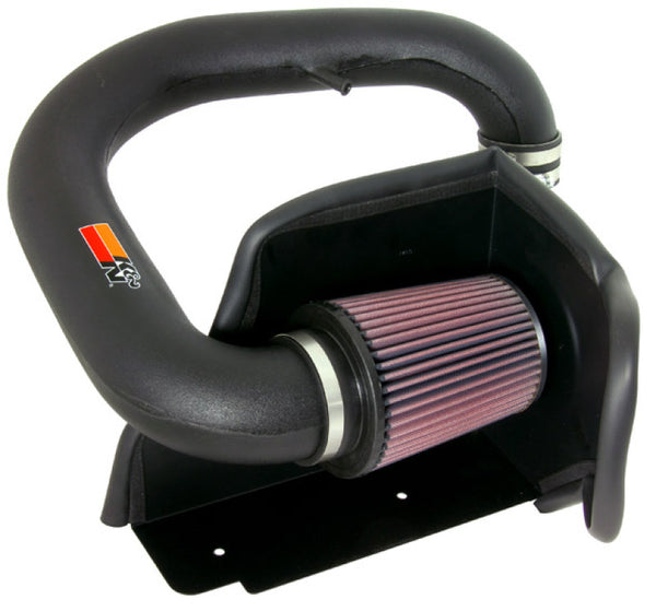 K&N 91-95 Jeep Wrangler L6-4.0L Performance Intake Kit - Bull Strap