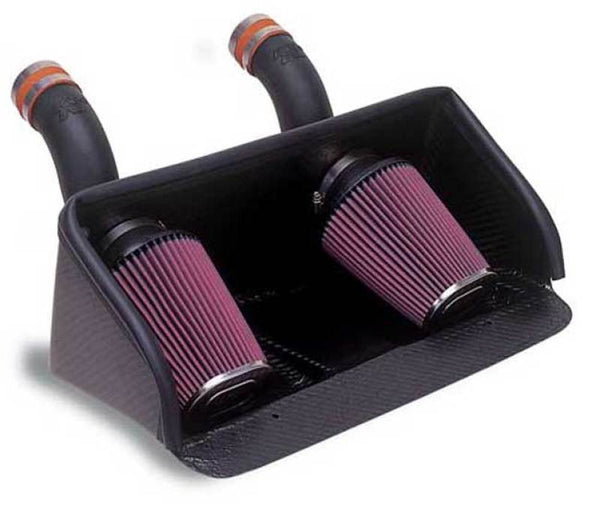K&N 95-98 Dodge Viper V10-8.0L Performance Intake Kit - Bull Strap