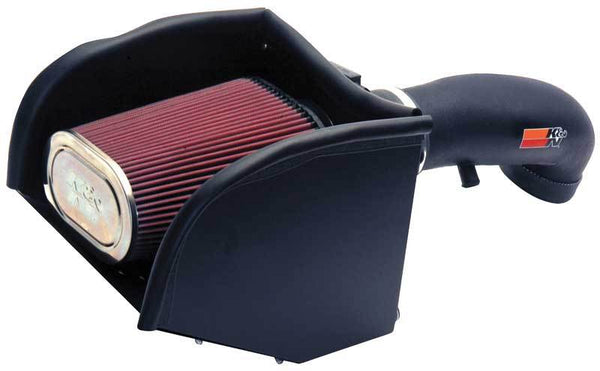K&N 96-00 Chevy PickUp V8 Performance Intake Kit - Bull Strap