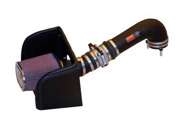 K&N 96-98 Chevy Silverado / GMC Sierra V6-4.3L Vortec Performance Intake Kit - Bull Strap