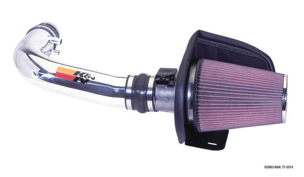 K&N 97-04 Ford F-150 V8-4.6L/5.4L High Flow Performance Kit - Bull Strap