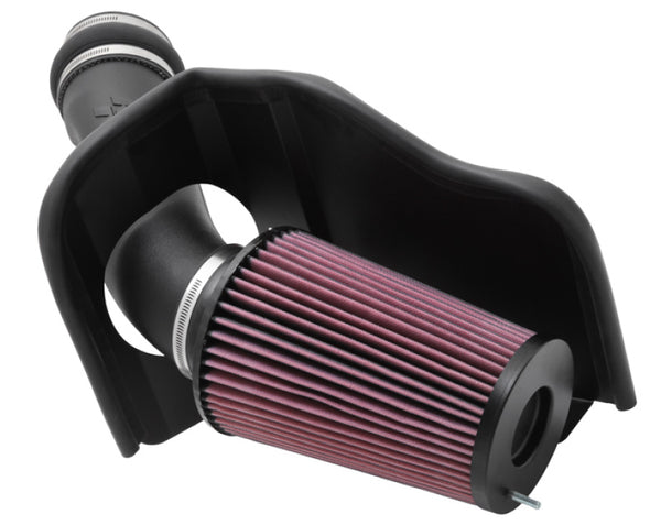 K&N 99-03 Ford F-Series Super Duty V8-7.3L Performance Intake Kit - Bull Strap