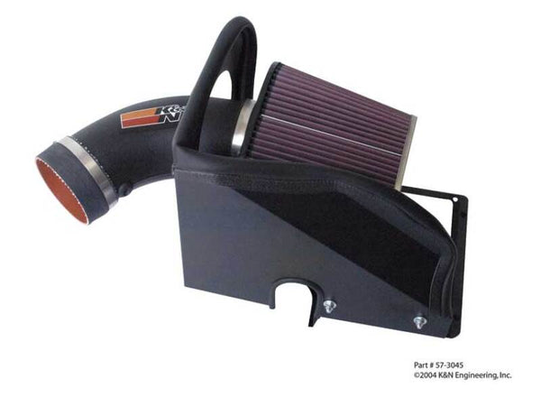 K&N 99-04 Chevy Impala / Pontiac Grand Prix V6-3.8L Performance Intake Kit - Bull Strap