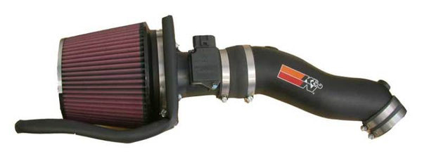 K&N 99-04 Ford Mustang V6-3.8L Performance Intake Kit - Bull Strap